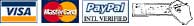 Payment supported: VISA, Mastercard, PayPal, C.O.D., Cheque, Bank transfer, Postal Order, Money Order