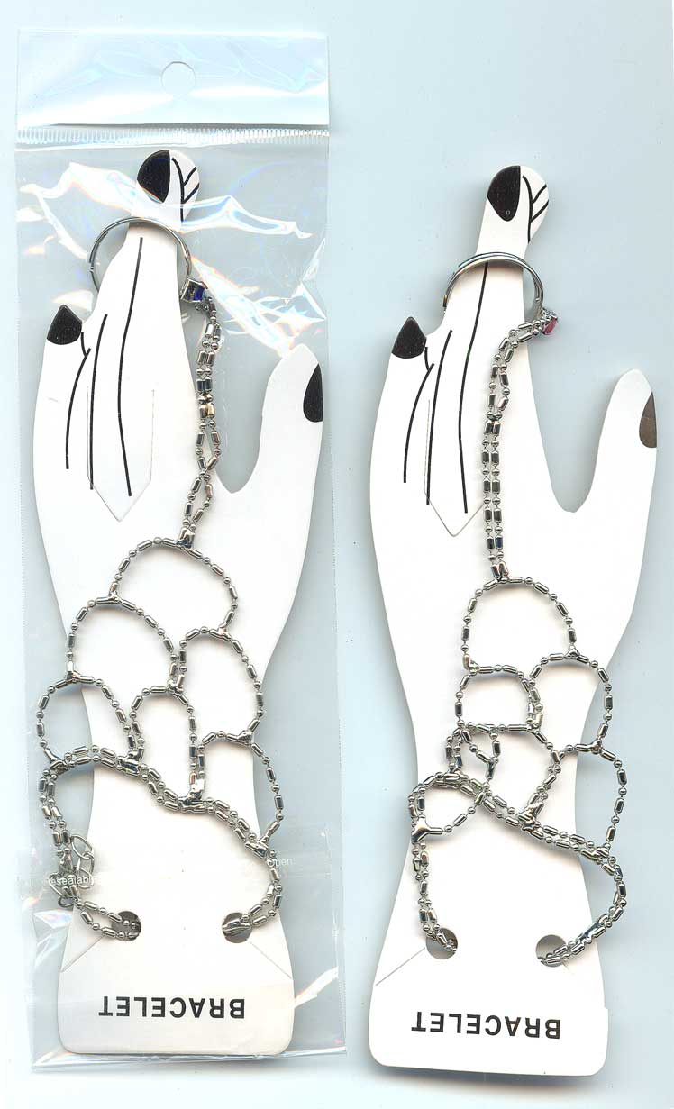 JFF1504: Slave Bracelet Handflowers With Ring