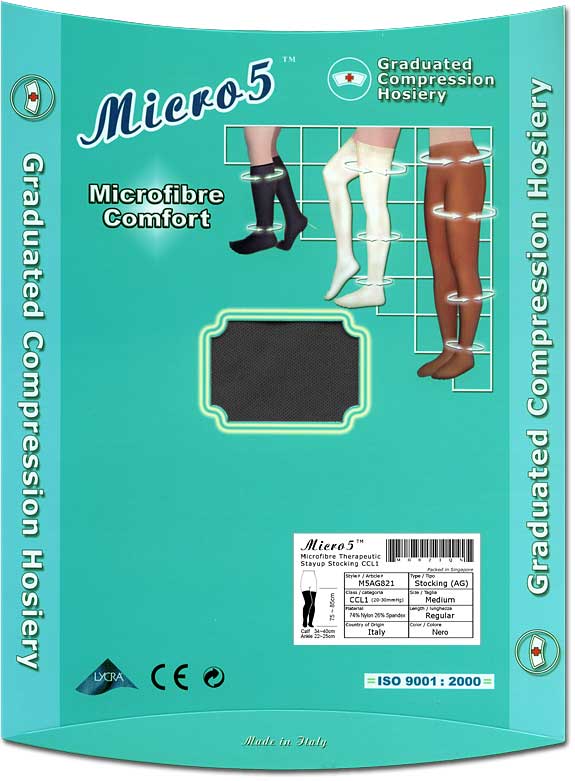 M5AG821: Micro5 Therapeutic Stayup Stocking CCL1