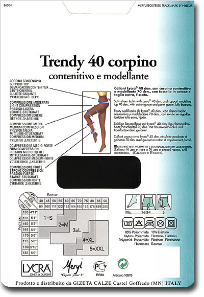 SB10576: Trendy 40 Corpino 40~70d